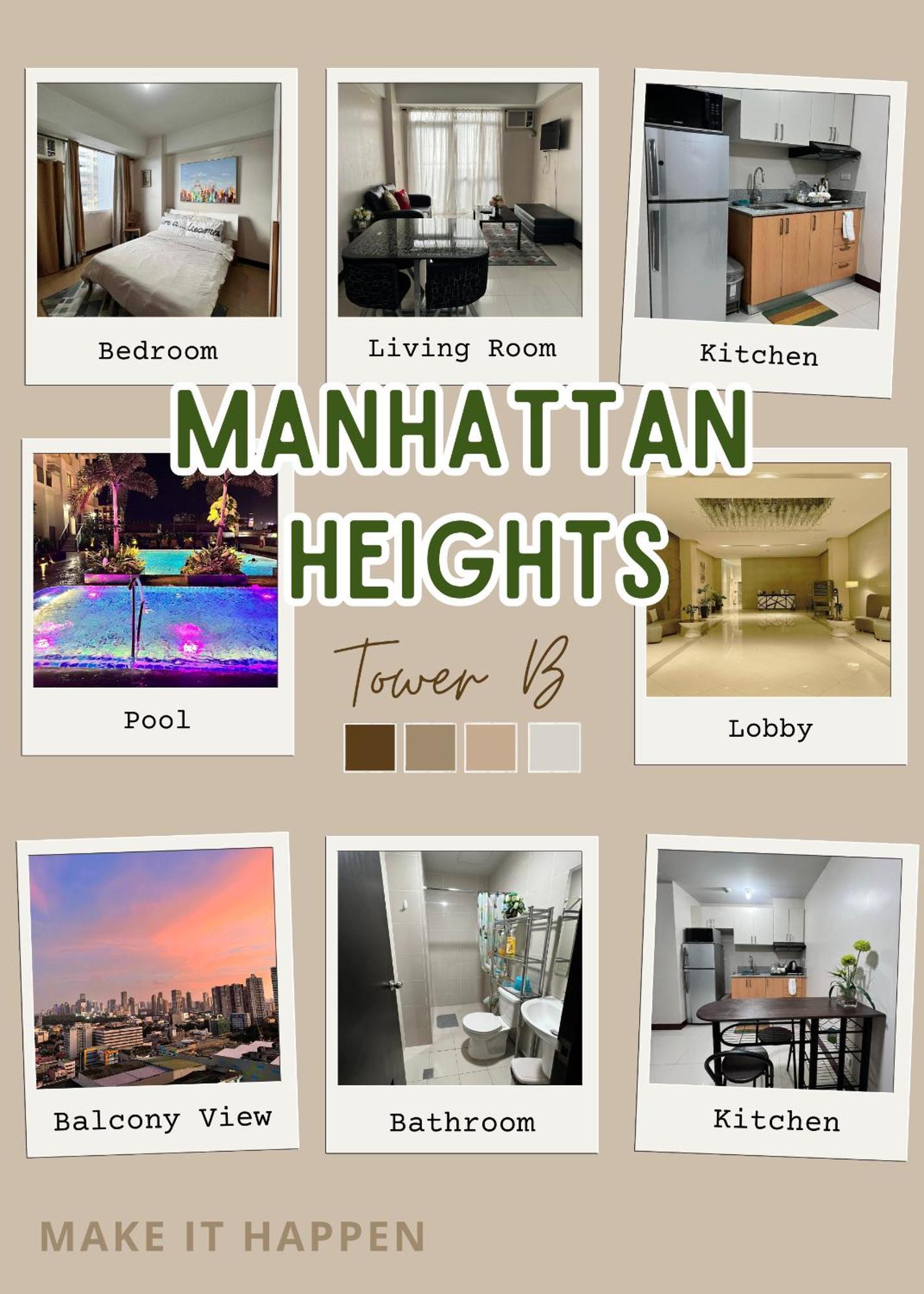 Aparthotel Manhattan Heights Towerb In Araneta Cubao 5Mins Walk To Smart Araneta Manila Exteriér fotografie